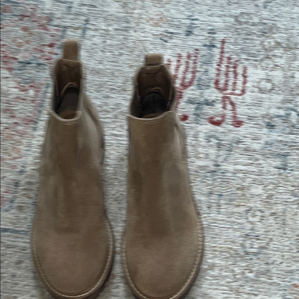 Steve Madden Brown Suede Ankle Booties - Picture 3 of 11